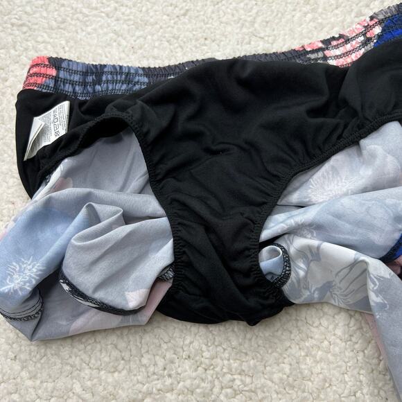 Old Navy Active Black Floral Running Shorts XL Girls 14 - Picture 4 of 7